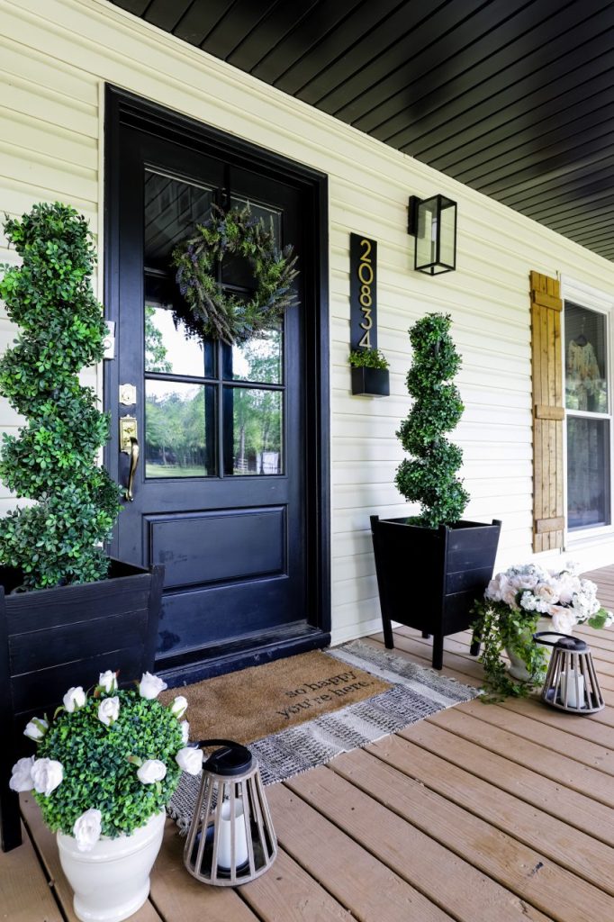 Outside Crops For The Entrance Porch